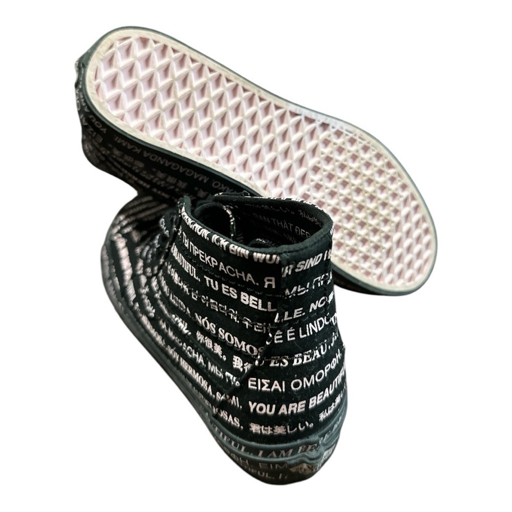 Vans Sk8-hi You Are Beautiful Women's Skate Shoes - Picture 4 of 5